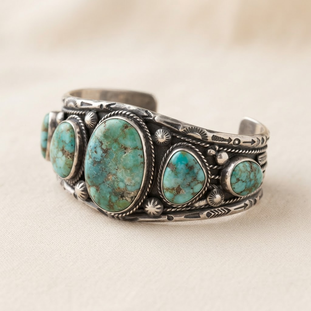 Handmade Turquoise Cuff